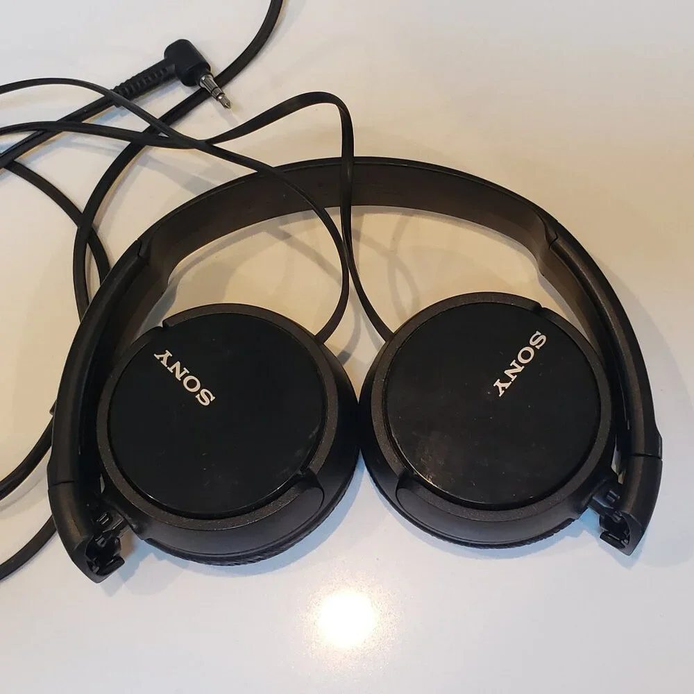 Sony Over the Ear Headphones with Cushion Swivel Ears